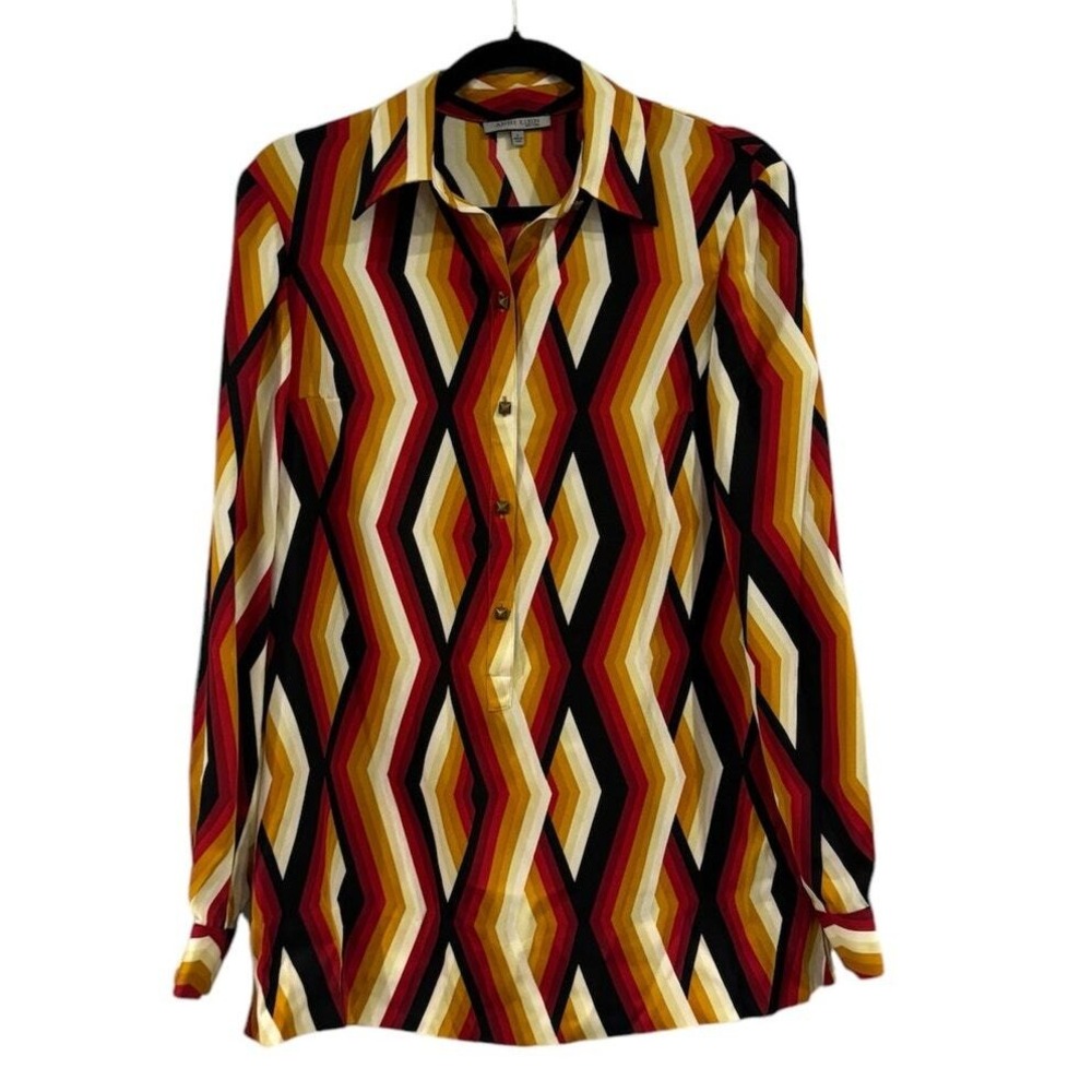 Anne Klein NY silk top S
